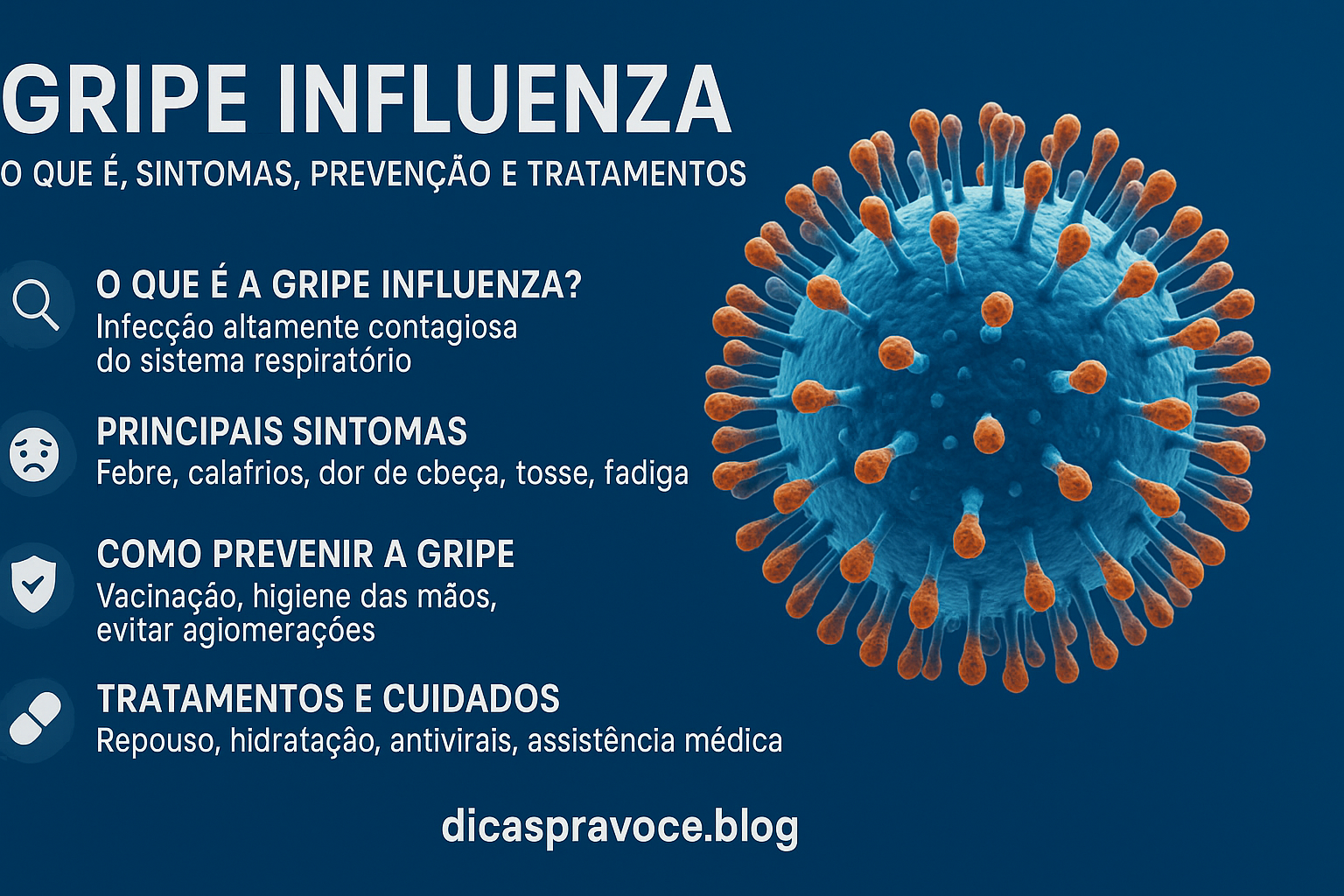Gripe Influenza: O Que é, Sintomas, Prevenção e Tratamentos